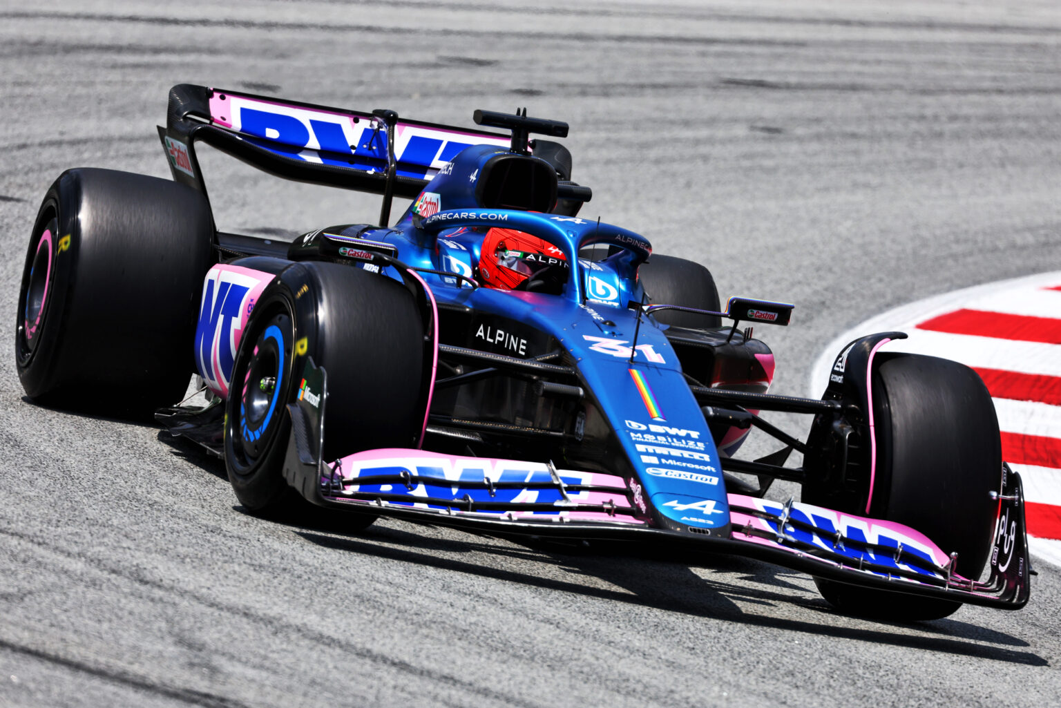 Esteban Ocon (FRA) Alpine F1 Team A523