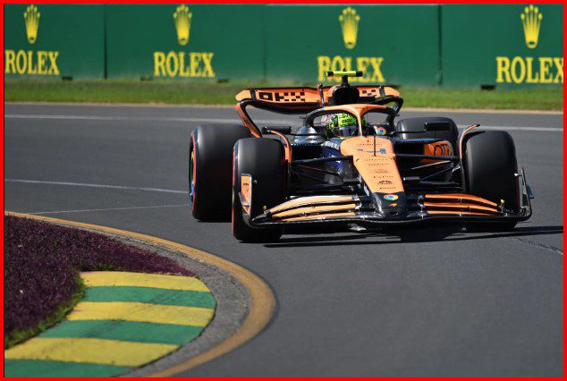 Lando Norris McLaren Formula 1 Team-Mercedes