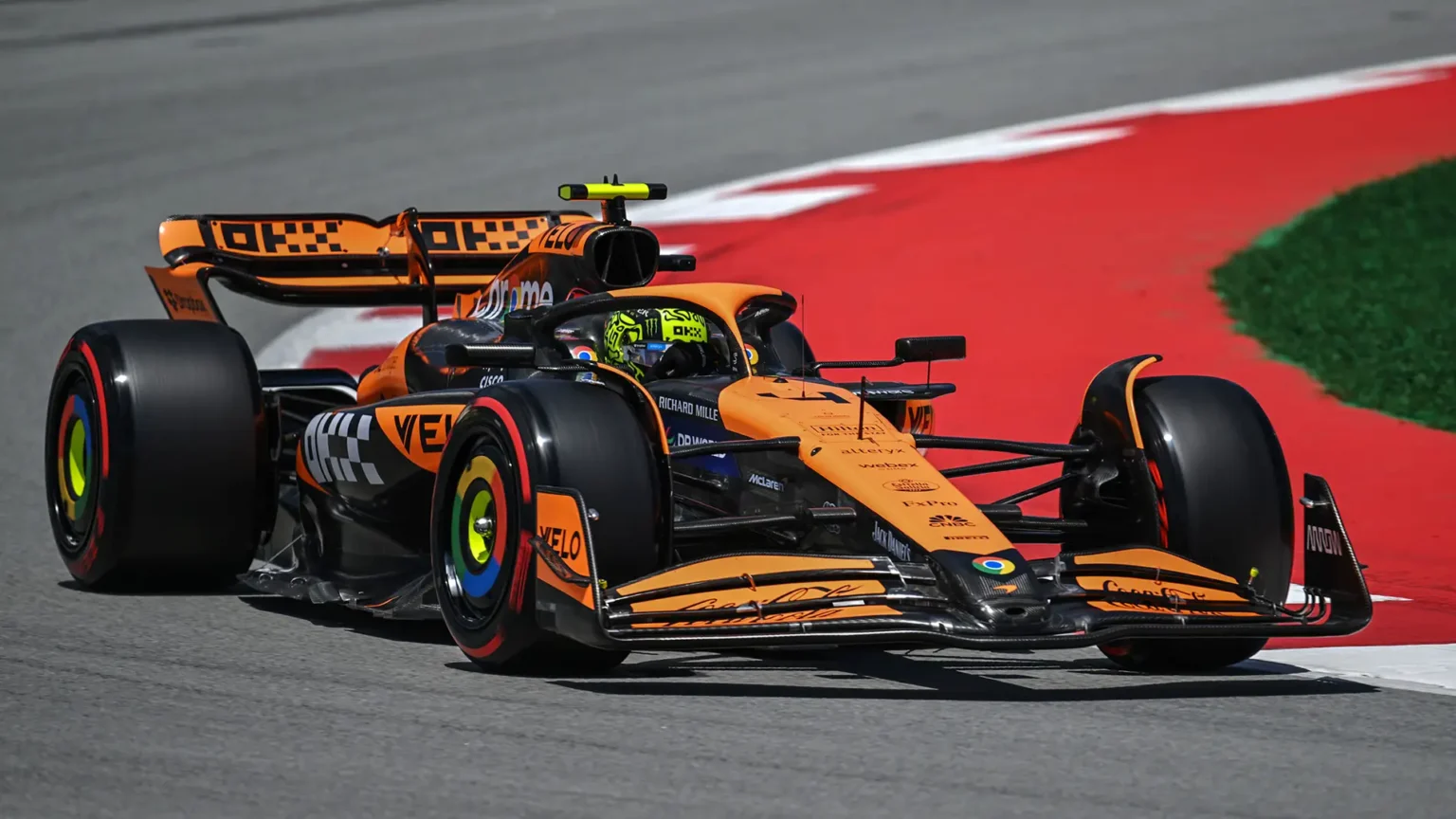 Lando Norris McLaren Formula 1 Team Mercedes