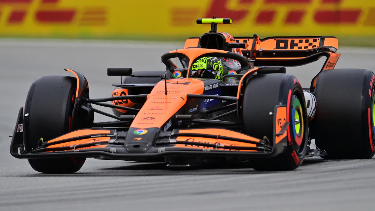 Lando Norris McLaren Formula 1 Team Mercedes