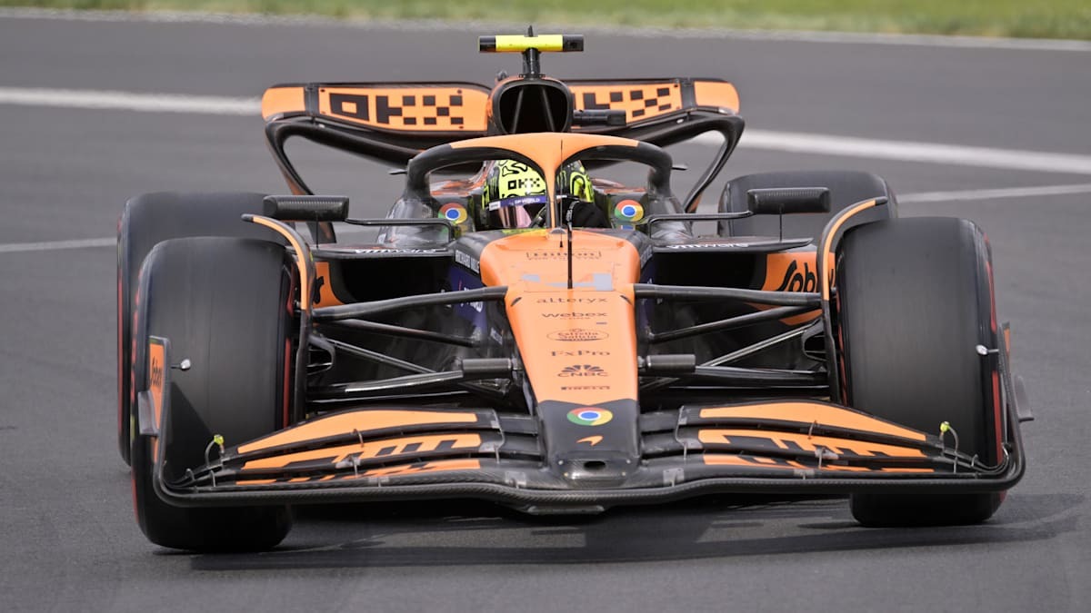 Lando Norris McLaren Formula 1 Team Mercedes