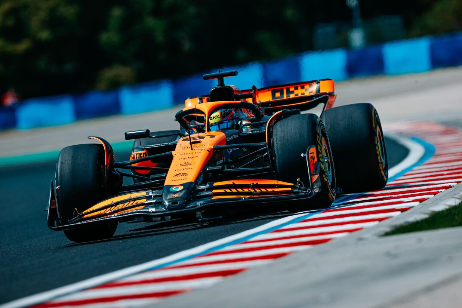 Oscar Piastri McLaren Formula 1 Team Mercedes