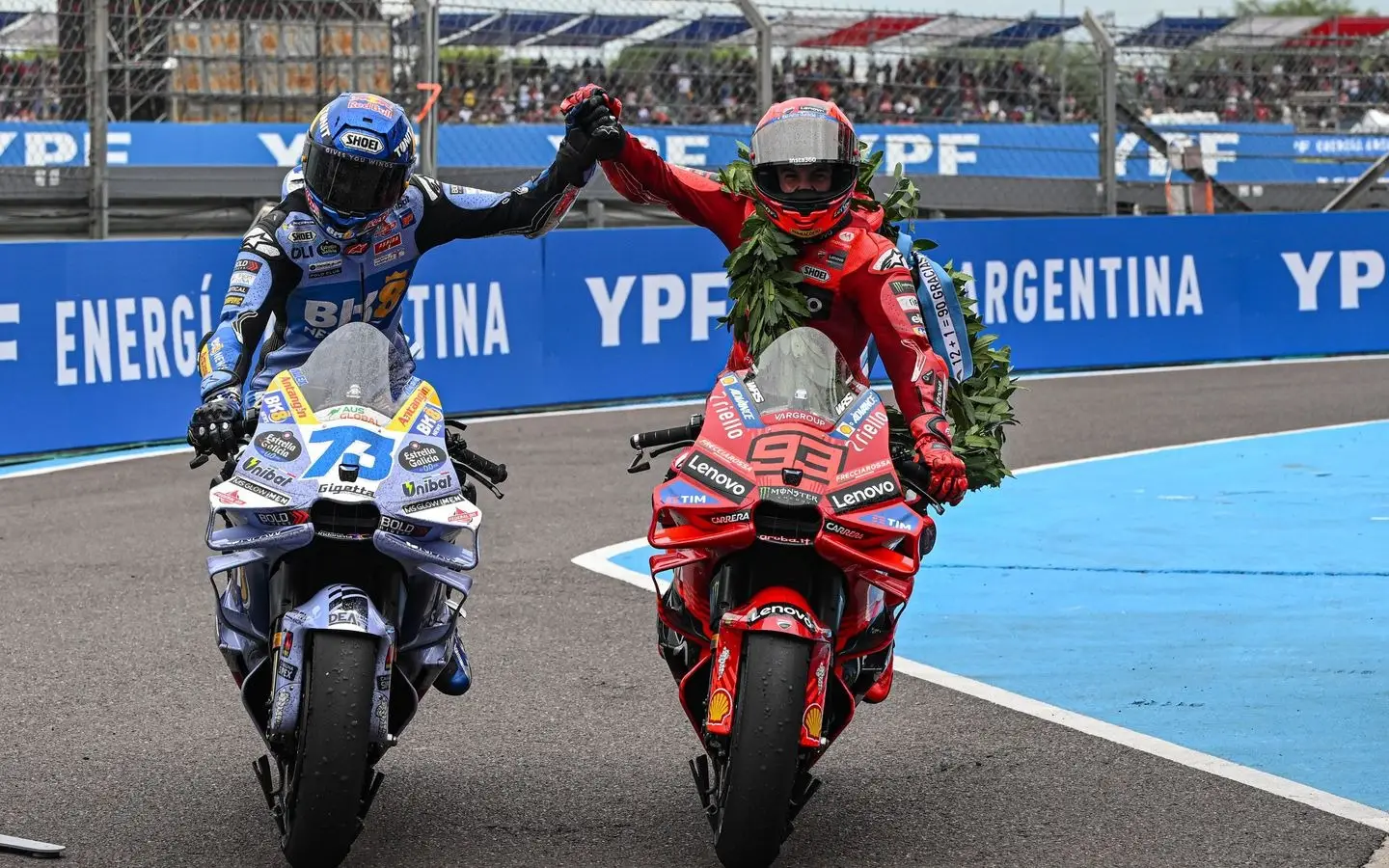 Marc Márquez DUCATI - Álex Márquez DUCATI