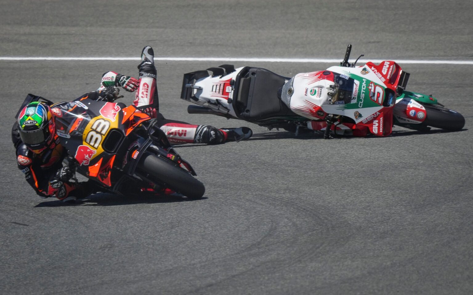 Brad Binder, Johann Zarco, Red Bull KTM Factory Racing