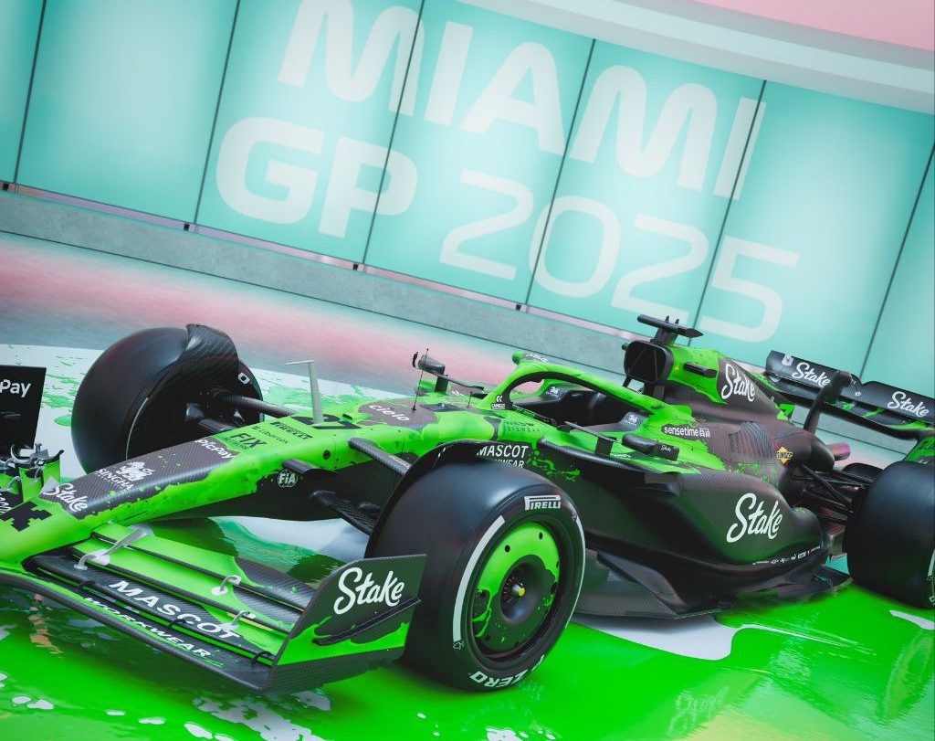 Livery especial Stake F1 Team Kick Sauber