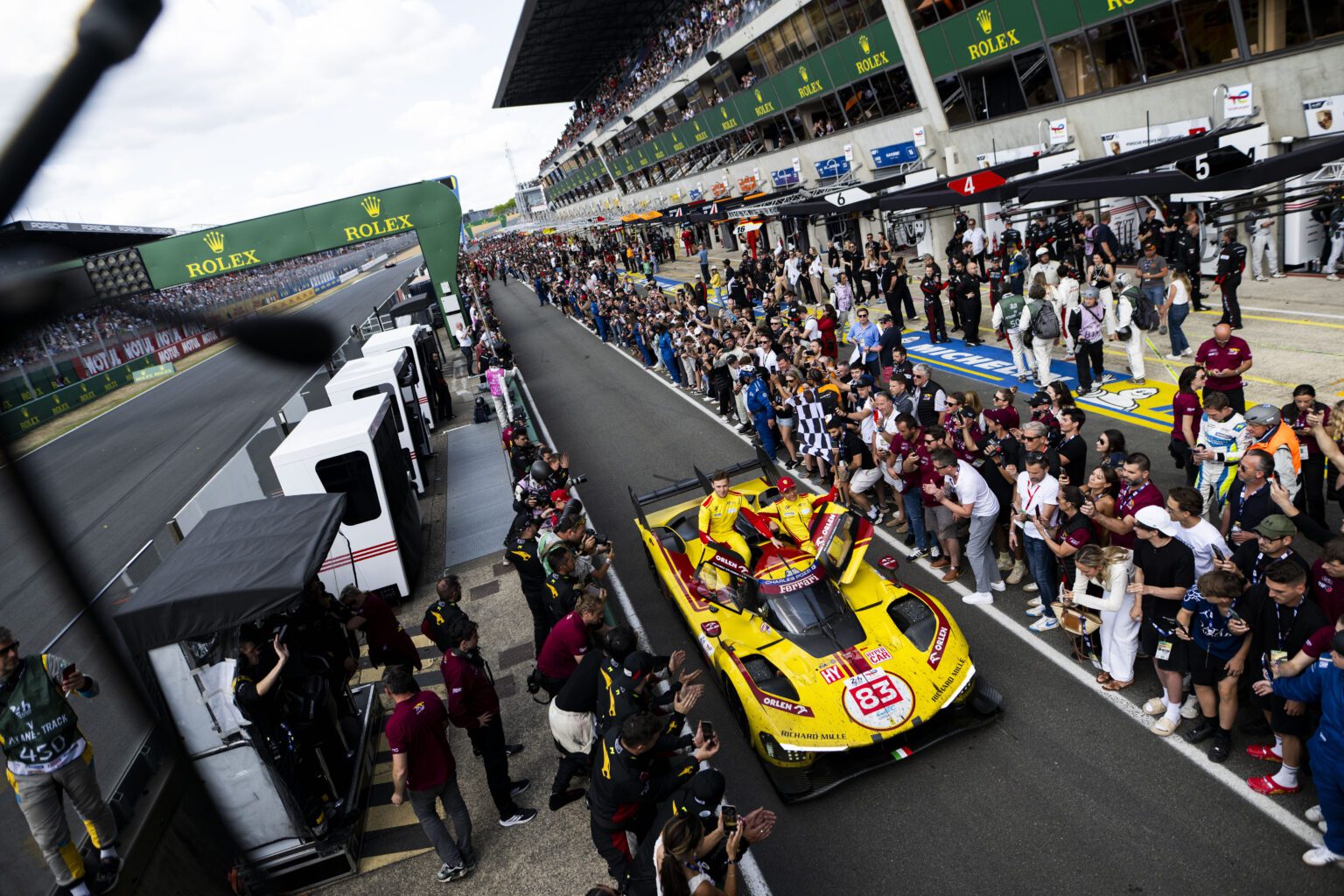 Race 24 heures du mans 2025 finish