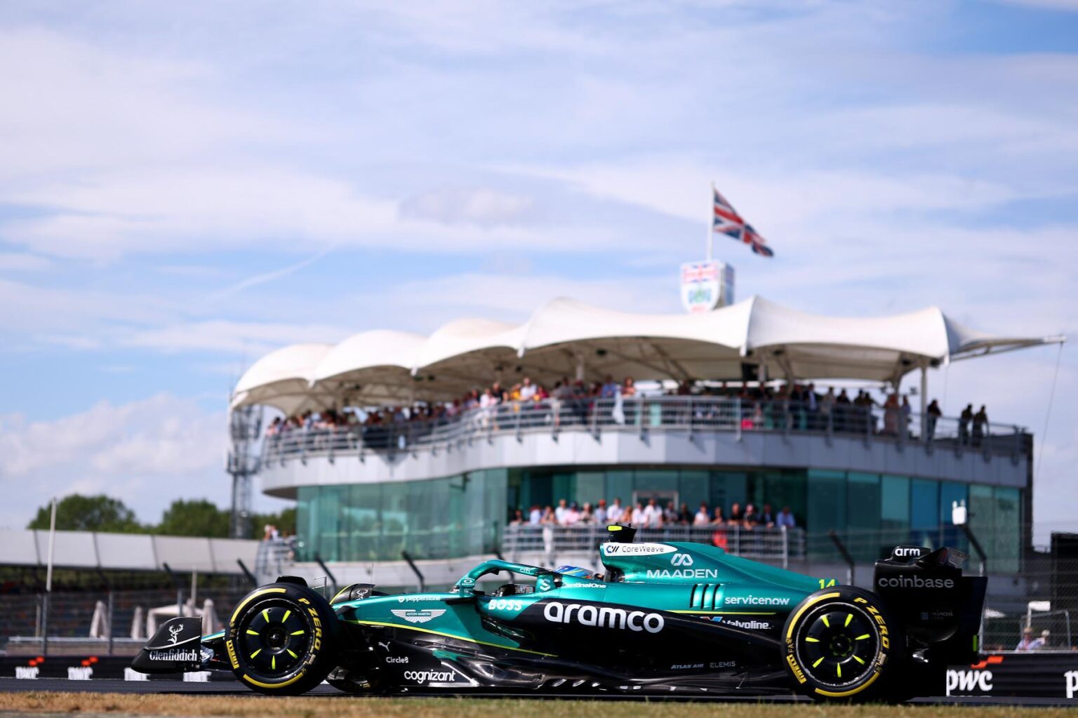 F1 grand prix of great britain practice