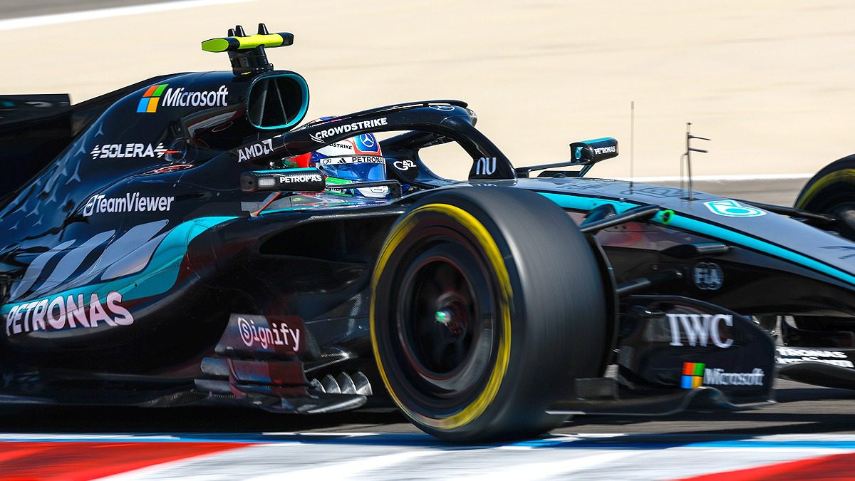 Mercedes lideró en kilometraje con 432 vueltas pero sufrió problemas de fiabilidad