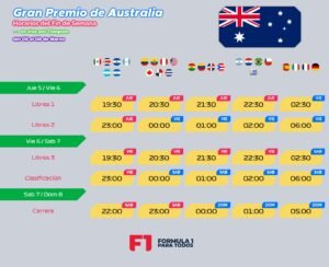 Horarios