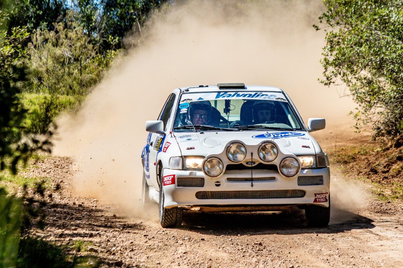Martín Lastreto y Jorge Gatti Ford Escort RS Cosworth RRSS