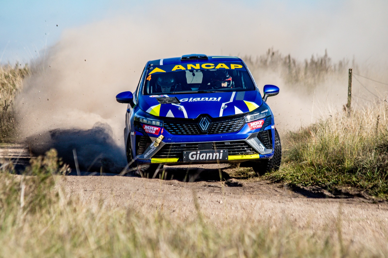 Luigi Contin - Cecilia Cedrés - Renault Clio V Rally4