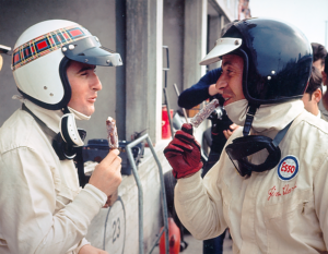 Jackie Stewart y Jim Clark