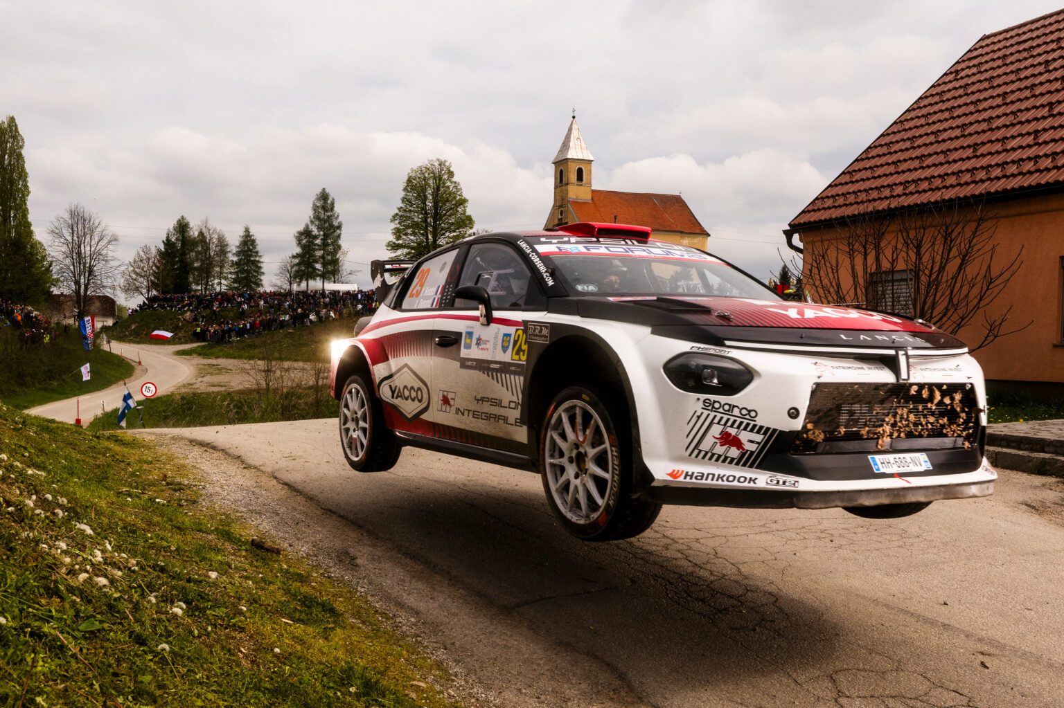 Yohan Rossel-Arnaud Dunand (Lancia Ypsilon Rally2 HF Integrale)