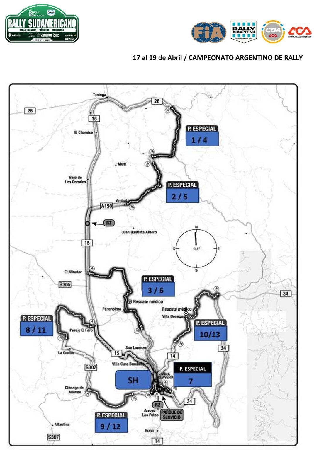 Mapa Sudamericano 2026