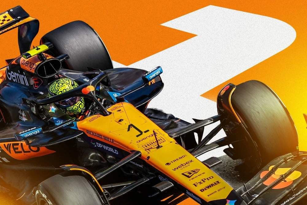 Lando Norris logra la pole del Sprint en Miami con el MCL39 actualizado.