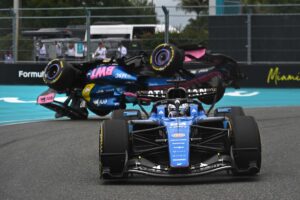 Vuelco de Pierre Gasly-BWT Alpine F1 Team