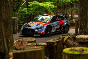 Adrien Fourmaux – Hyundai. Junto a Alexander Coria no estuvieron a la altura de los cuatro Toyota de adelante.