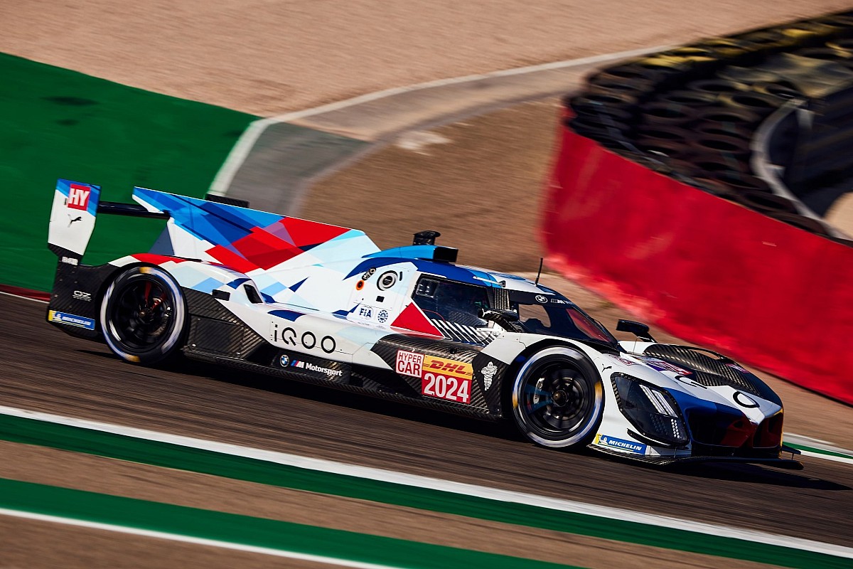 El BMW M Hybrid V8 #15 de Dries Vanthoor, Raffaele Marciello y Robin Frijns saldrá primero en la parrilla de Le Mans 2026.