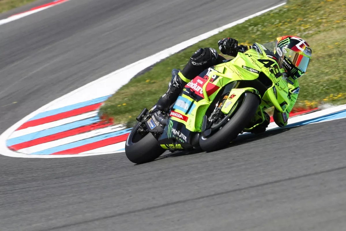 Fabio di Giannantonio logró un buen resultado que lo mantienen en la pelea por los primeros lugares del Campeonato Mundial de MotoGP