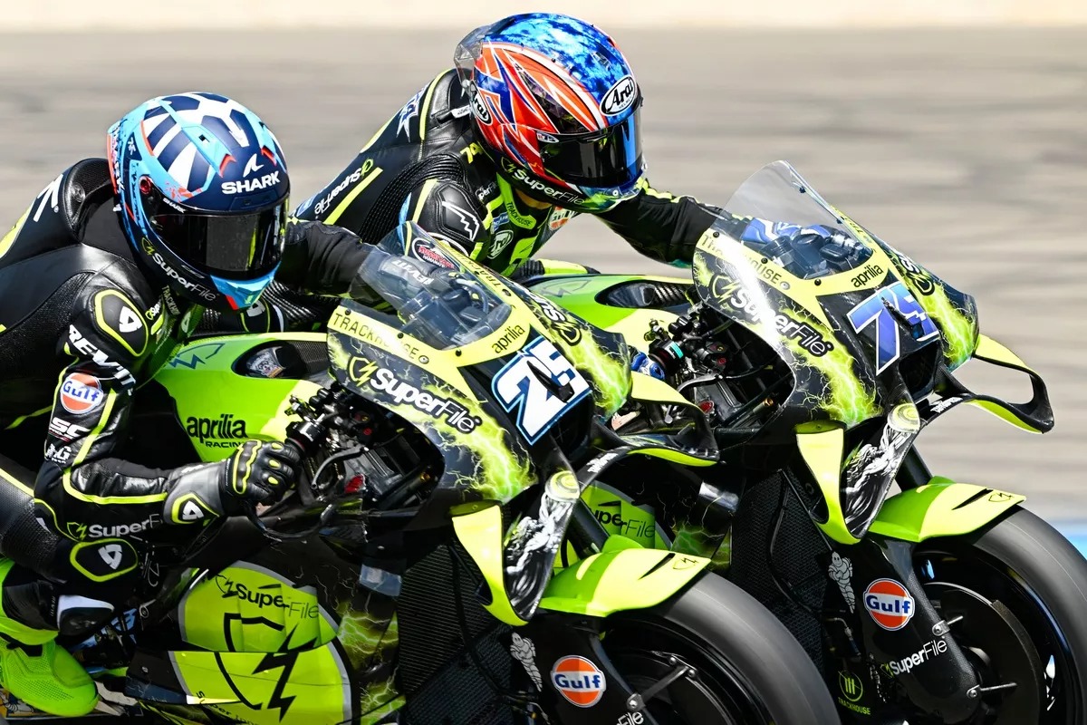 El dúo de Trackhouse, Ai Ogura y Raúl Fernández, completó un doblete histórico en Assen: back-to-back 1-2 incluyendo el sprint del sábado.