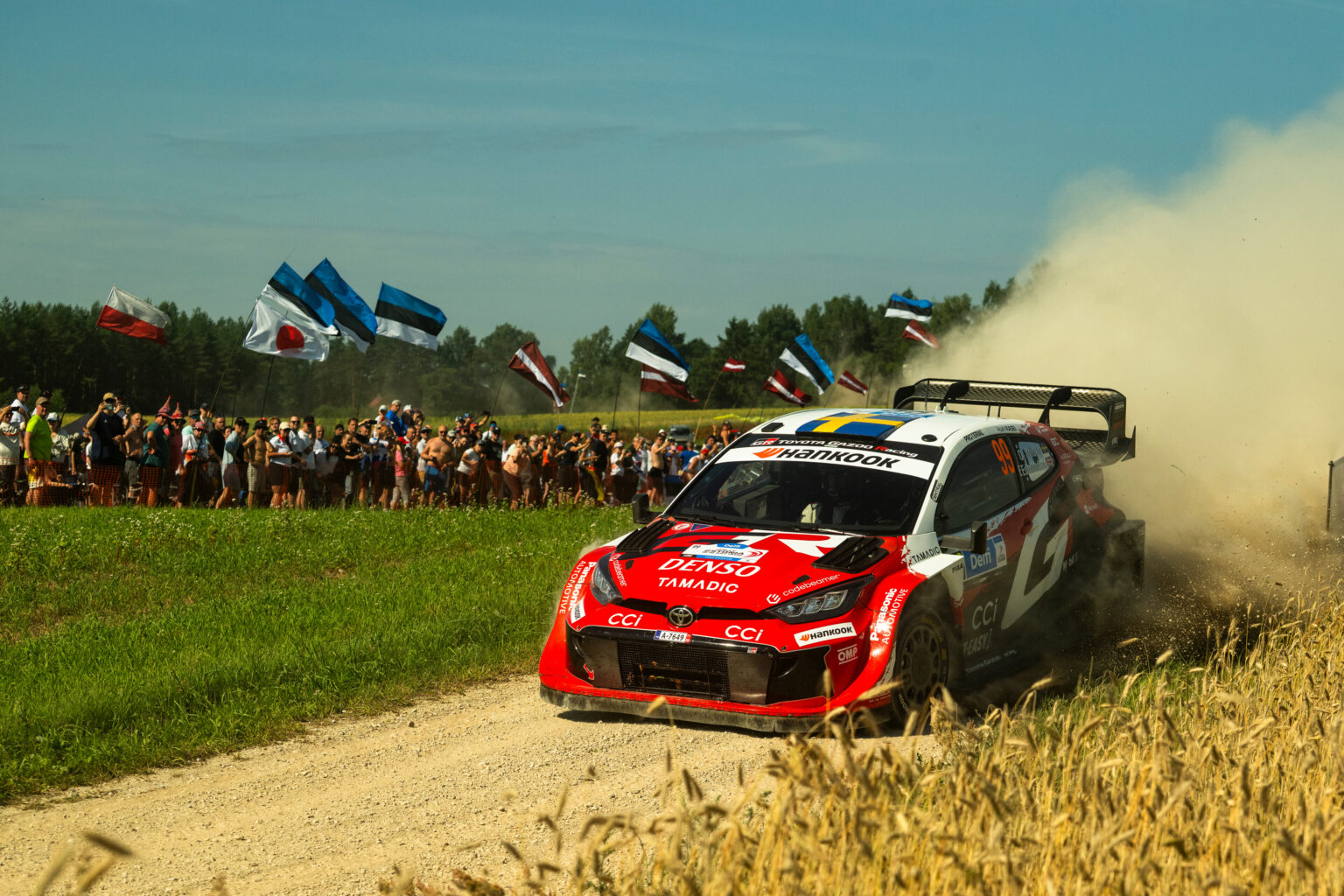 Oliver Solberg recortó siete segundos de ventaja a Pajari durante la mañana, pero no logró sostener el ritmo por la tarde.