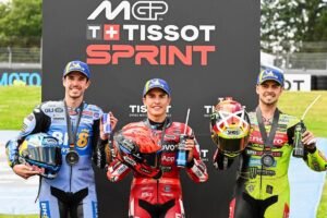 El podio de la Sprint, monopolizado por Ducati, deja a Márquez con la mira puesta en recortar los 32 puntos que lo separan del liderato mundial.