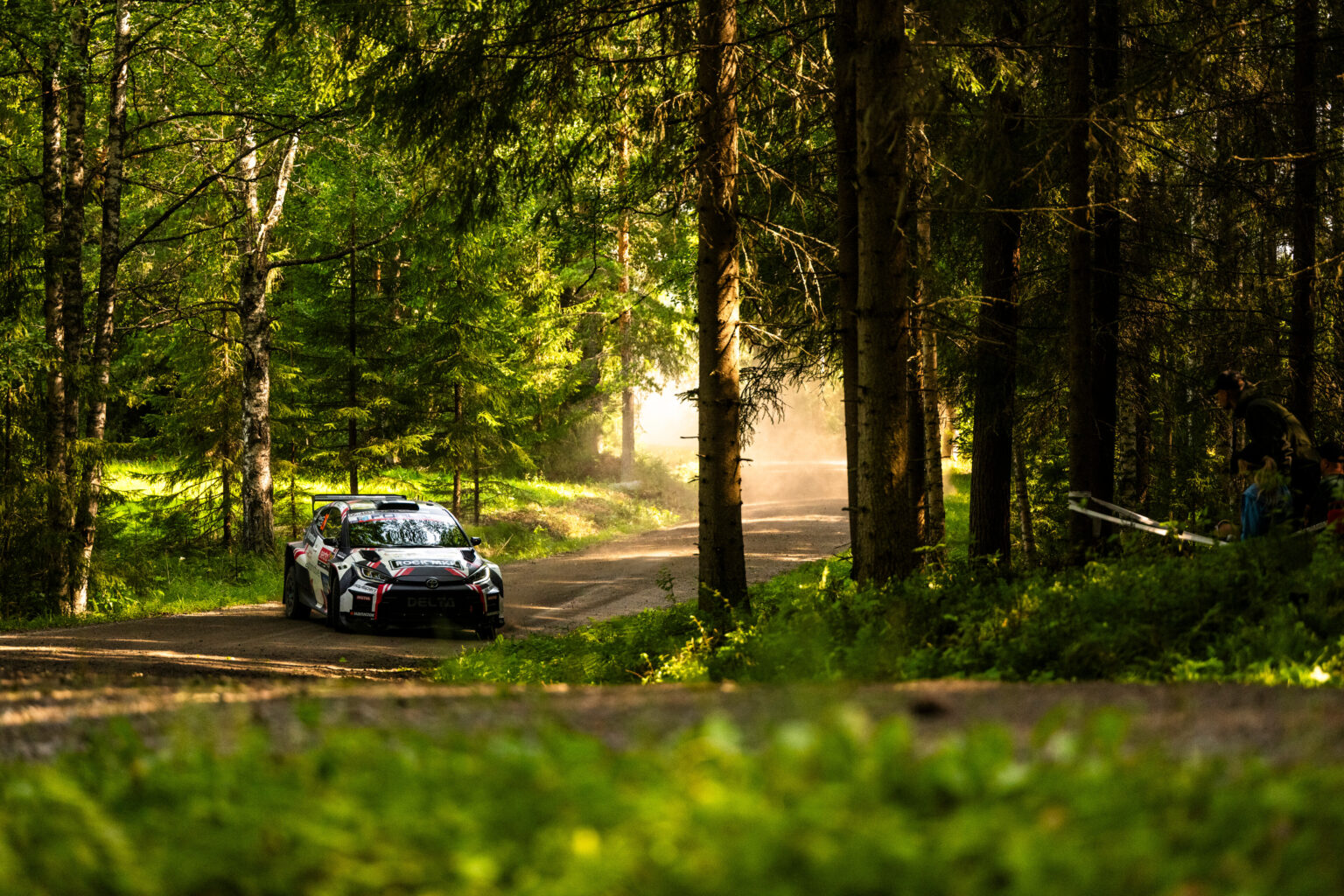 Los bosques de Jyväskylä, escenario de otra jornada intensa rumbo a la definición del domingo en Himos.