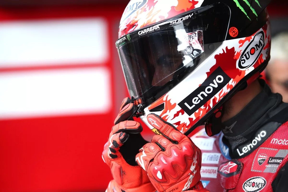 En el Red Bull Ring, Bagnaia fue de los tres pilotos que montaron el trasero medio y terminó sexto, a 5,142 s del ganador